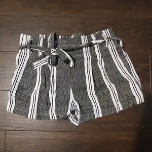 Striped Relaxed Shorts